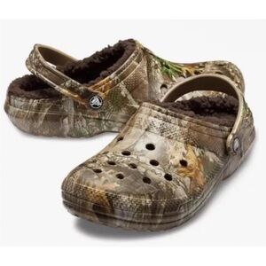 Boys Crocs Classic Lined Real Tree Edge